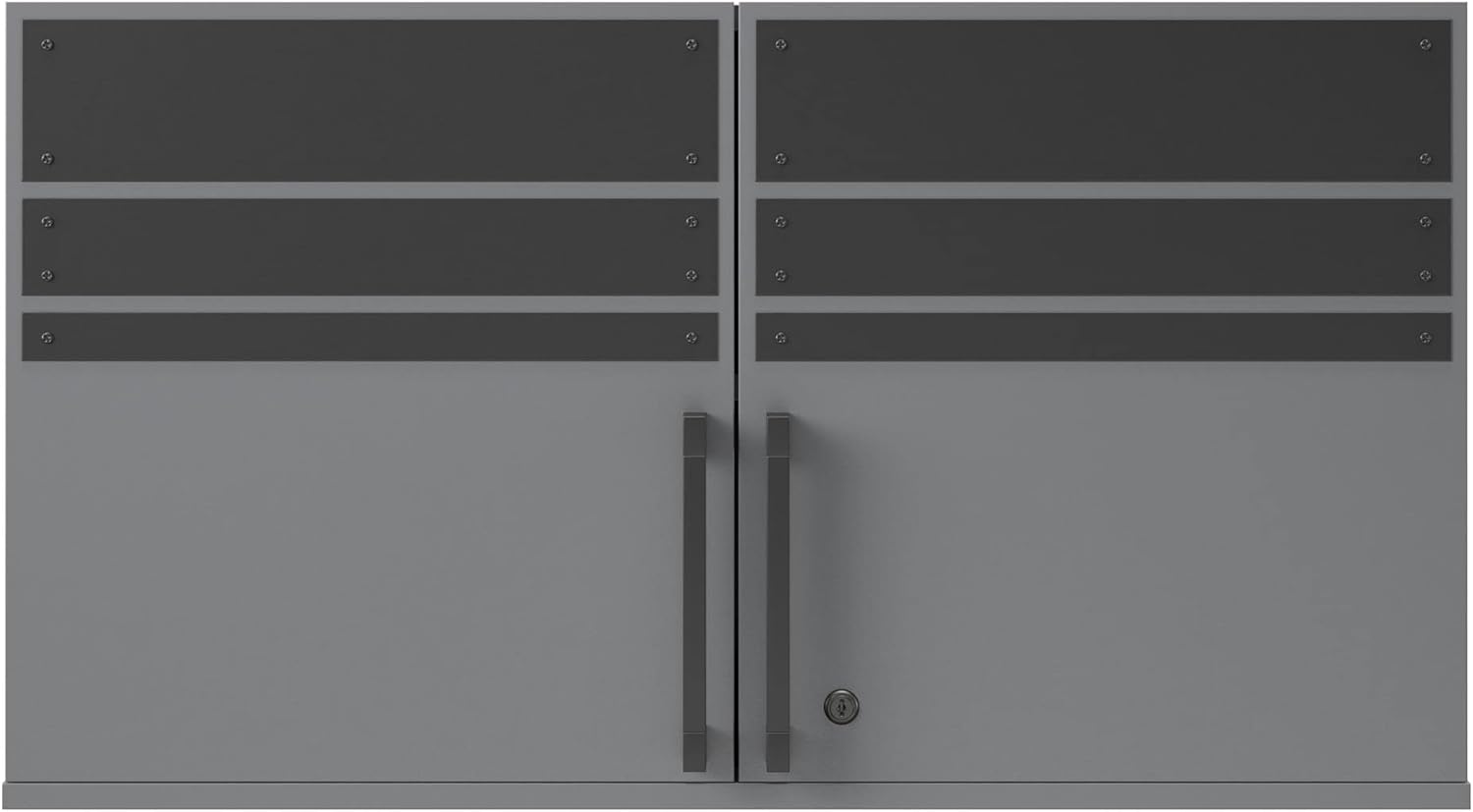 Systembuild Evolution Shelby 2 Door Storage Garage Wall Cabinet, Graphite