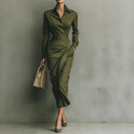 New Slim-fit Long-sleeved Dress For Women
