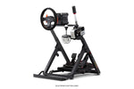 Next Level Racing Wheel Stand 2.0. Steering wheel stand for Thrustmaster, Fanatec, moza Racing on PC and video game consoles. Upgradeable to full cockpit with GTSeat add-on (not included)