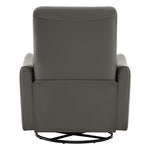 CHITA Power Recliner Chair Swivel Glider, FSC Certified Upholstered Living Room Nursery Reclining Sofa Chair with Lumbar Support, Linen