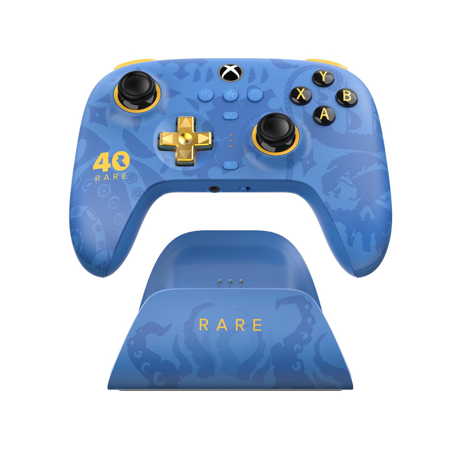 8BitDo Ultimate 3-mode Wireless Controller for Xbox, Hall Effect Joysticks, Pro Back Buttons, Compatibility with Xbox Series X|S & Xbox One, Apple, Windows PC & Android - Rare 40th Anniversary Edition
