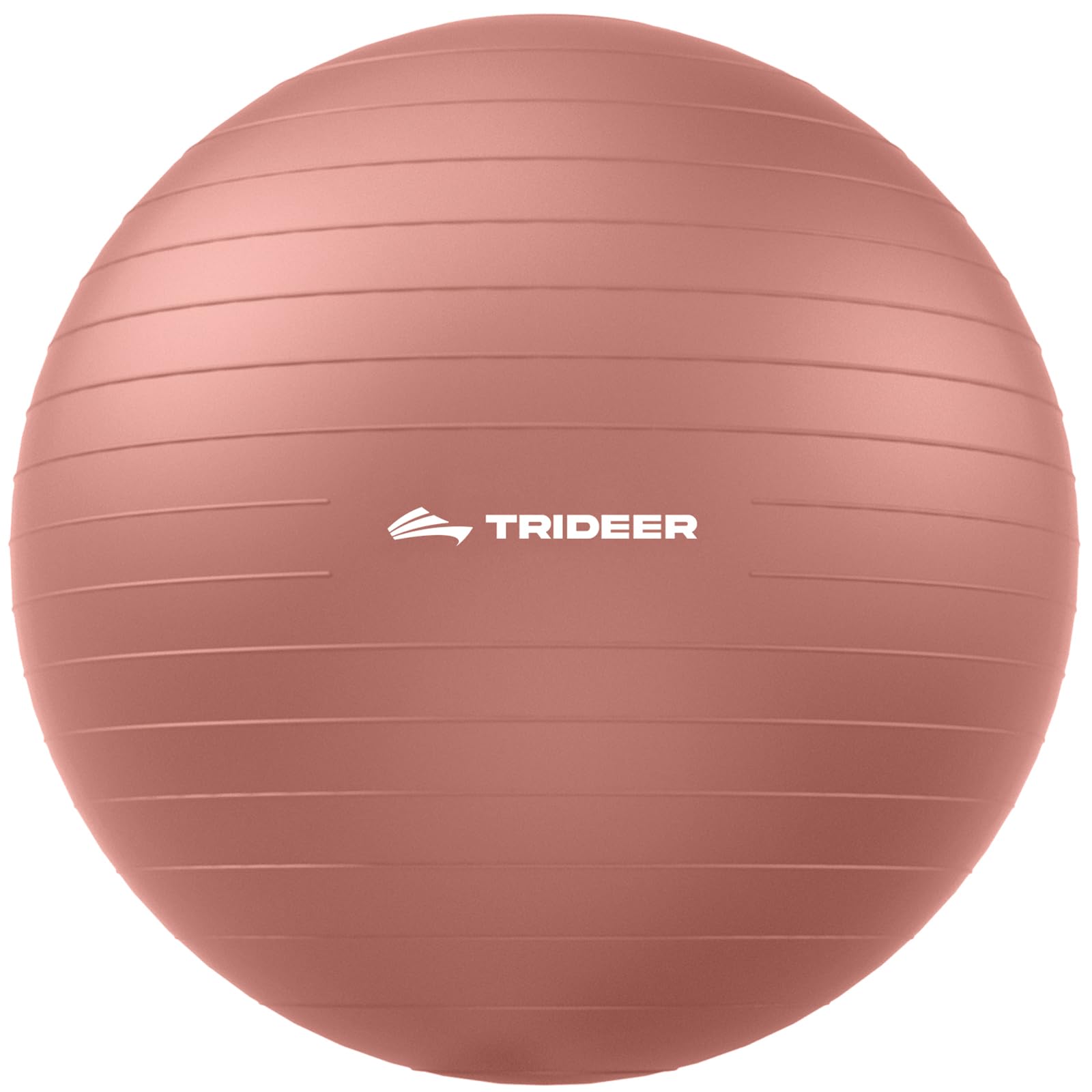 Trideer Exercise Ball for Yoga, Pilates & Fitness – Stability Ball Equipment for Home Gym & Office Chair, Core & Balance Training Accessories, Physical Therapy Equipment, Quick Pump Included, 5 Sizes