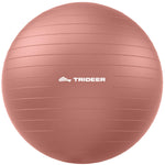 Trideer Exercise Ball for Yoga, Pilates & Fitness – Stability Ball Equipment for Home Gym & Office Chair, Core & Balance Training Accessories, Physical Therapy Equipment, Quick Pump Included, 5 Sizes