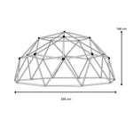 Lifetime 90951 Geometric Dome Climber Jungle Gym, 5.5' High x 11' Wide, Mantis Green & Bronze, 66-Inch