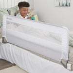 Regalo Safety 54” Extra Long Bed Rail Guard for Toddlers, Swing Down Toddler Bed Rail with Reinforced Anchor Safety System, 20” Tall Bed Safety Rail, Fits Twin, Full & Queen Beds