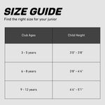 Precise X7 Junior Complete Kids Golf Clubs Set - Boys & Girls Right Handed Kids Golf Set w/ Driver, Hybrid, Irons, Putter, Stand Bag & Headcovers - Youth Golfing Clubs Sets for Ages 6-8 - Red