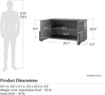Systembuild Evolution Shelby 2 Door Storage Garage Wall Cabinet, Graphite