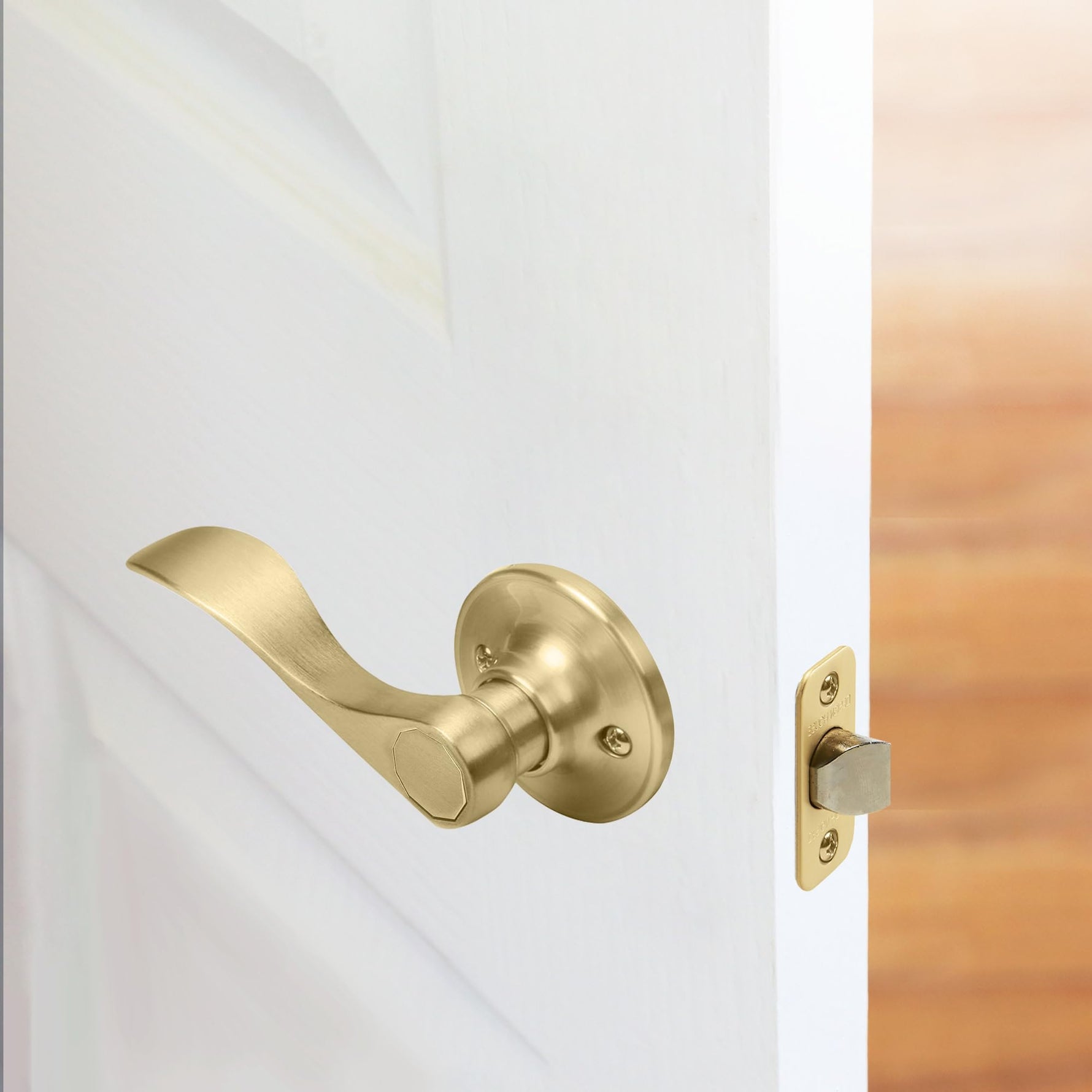 Design House 700534 Springdale Privacy Bed and Bath Door Lever Oil Rubbed Bronze