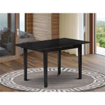 East West Furniture NFT-MAH-T Norfolk Dining Room Table - a Rectangle kitchen Table Top with Butterfly Leaf, 32x54 Inch, Mahogany