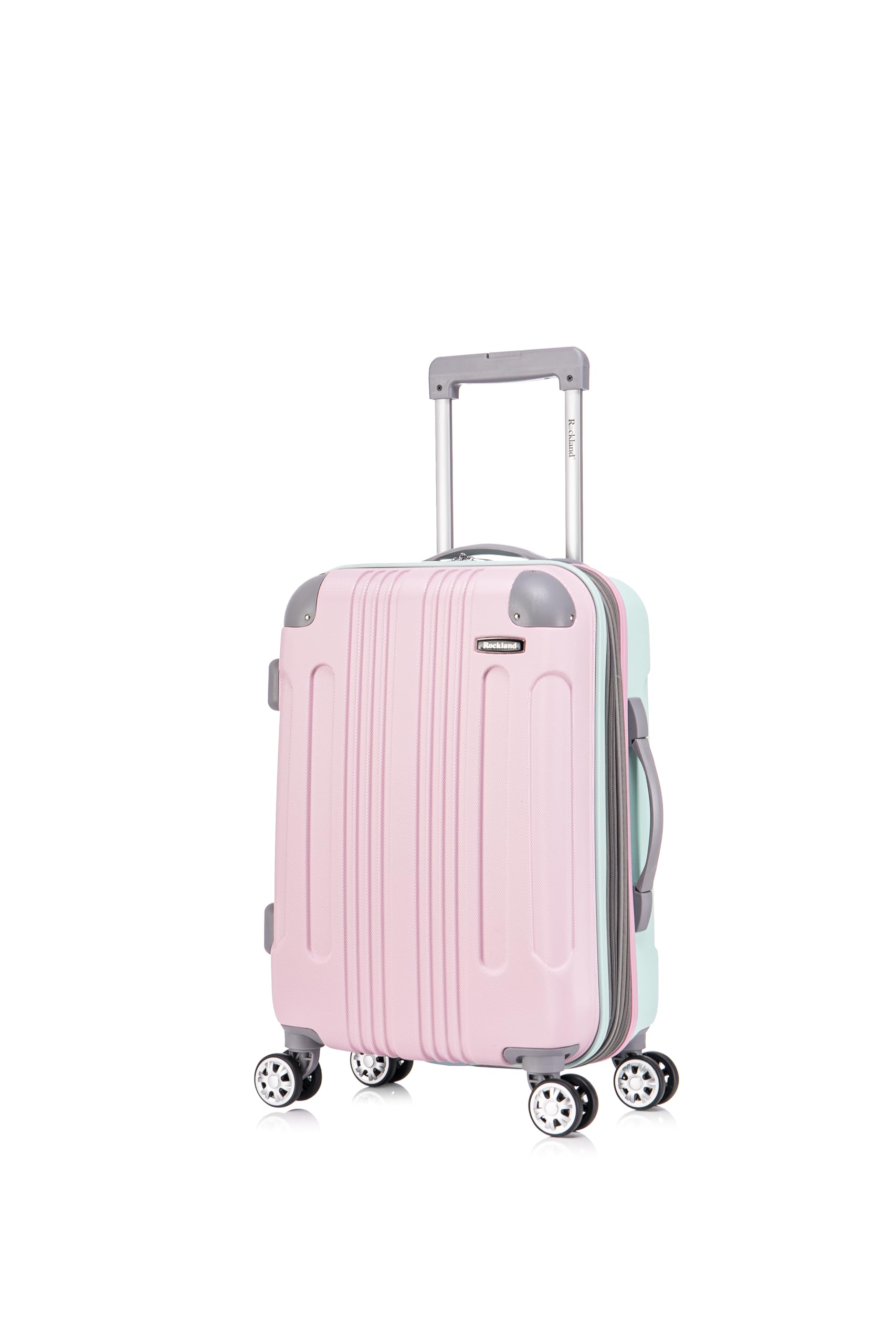 Rockland London Hardside Spinner Wheel Luggage, Carry-On 20", Mint