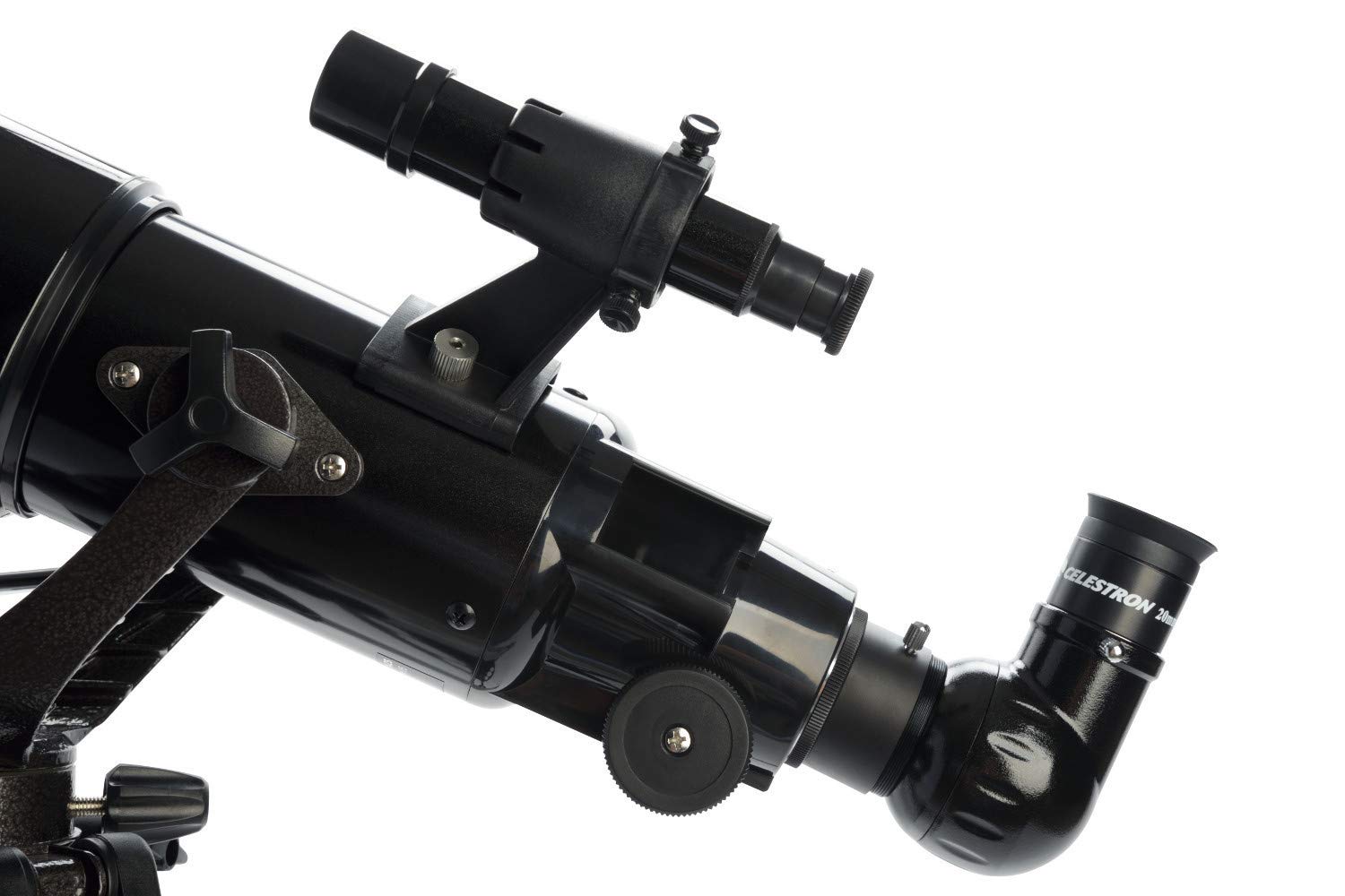 Celestron - PowerSeeker 80AZS Telescope - Manual Alt-Azimuth Telescope for Beginners - Compact and Portable - Bonus Astronomy Software Package - 80mm Aperture