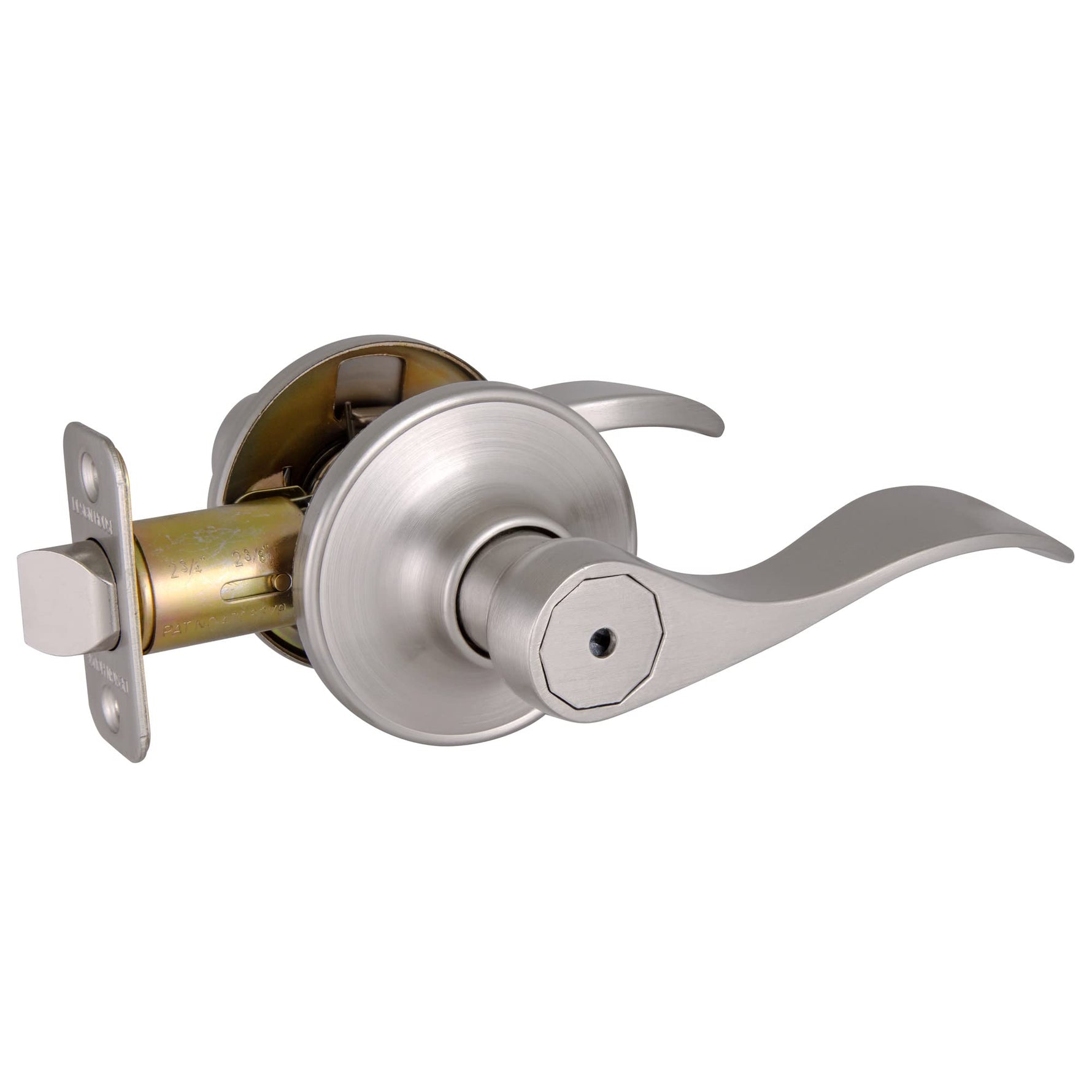 Design House 700534 Springdale Privacy Bed and Bath Door Lever Oil Rubbed Bronze