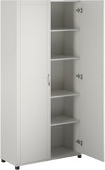 SystemBuild Callahan 36" Utility Storage Cabinet in White