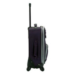 Rockland Pasadena Expandable Spinner Carry-on 19", Black