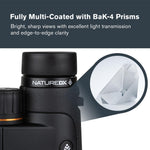 Celestron - Nature DX 8x42 Binoculars – Ideal for Birding and Outdoors – 42mm Objective Lenses – Wide 7.4° Field of View – BaK-4 Prisms – Fully Multi-Coated – Waterproof and Fogproof