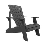 Lifetime 60335 Faux Wood Adirondack Chair, Shale Stone