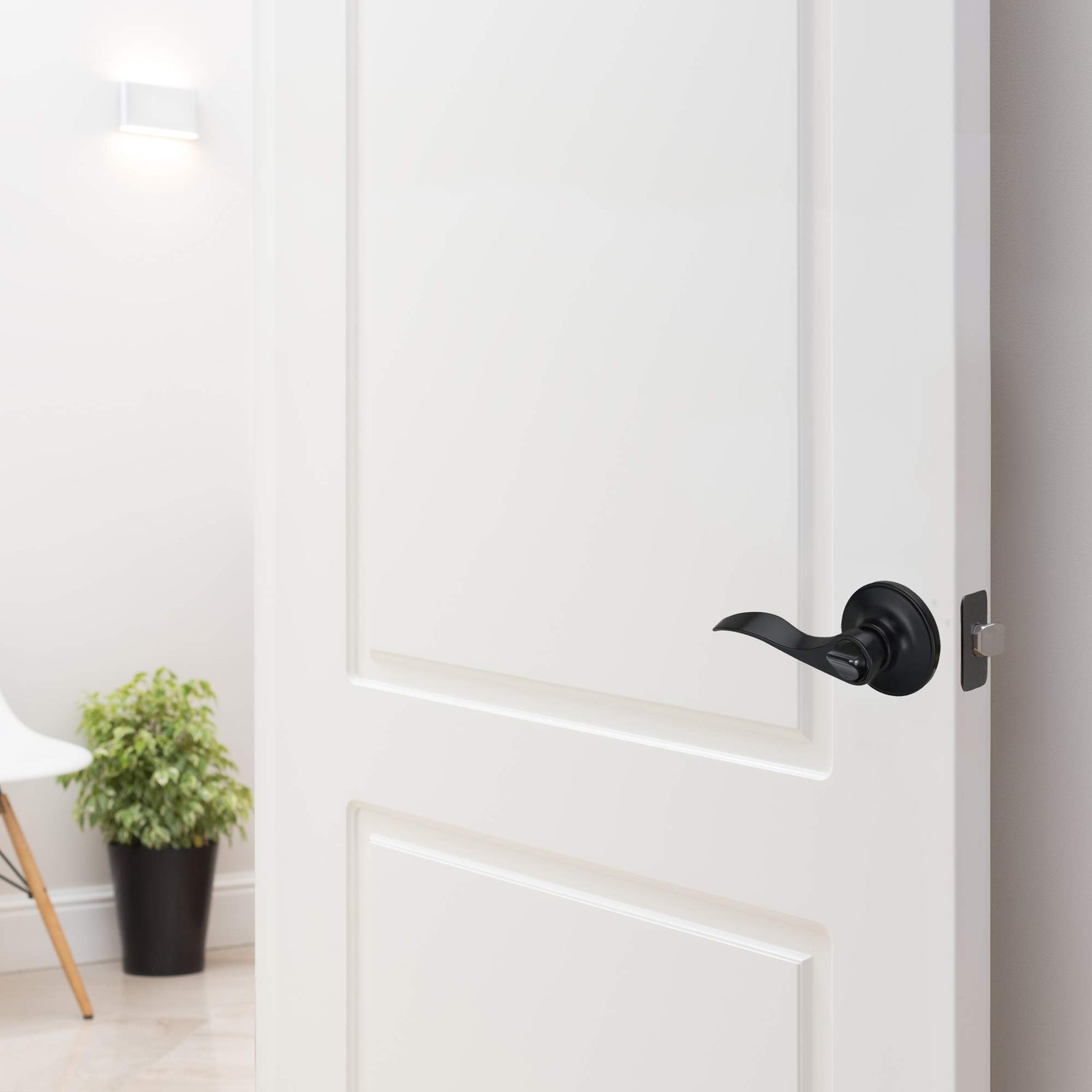 Design House 700534 Springdale Privacy Bed and Bath Door Lever Oil Rubbed Bronze