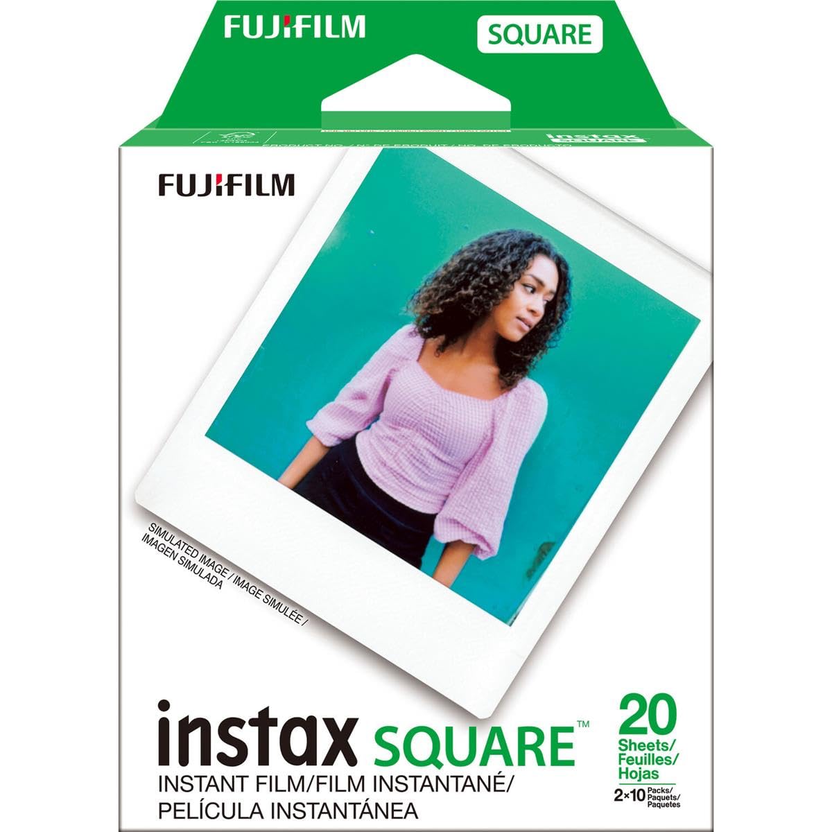 Fujifilm Instax Square Twin Pack Film - 20 Exposures