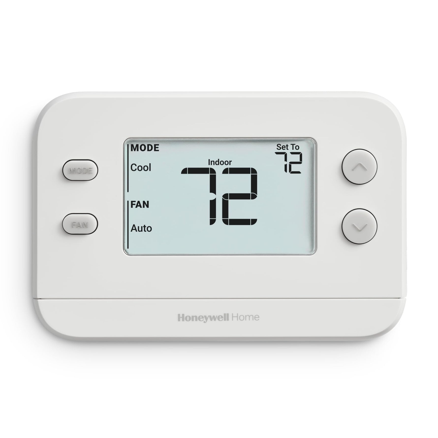 NEW! Honeywell Home Non-Programmable Thermostat, Single-Stage, 1 Heat/1 Cool Compatibility, X1N, White