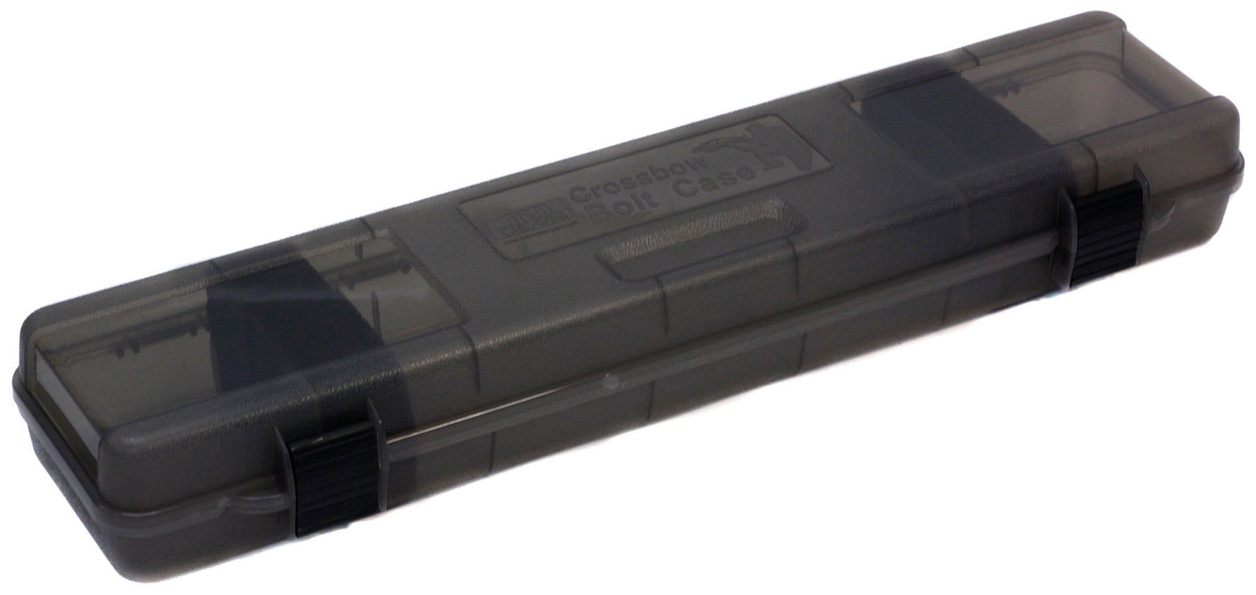 MTM BHCB-41 Crossbolt Case, Holds 12 Bolts up to 23", USA Made, Clear Smoke