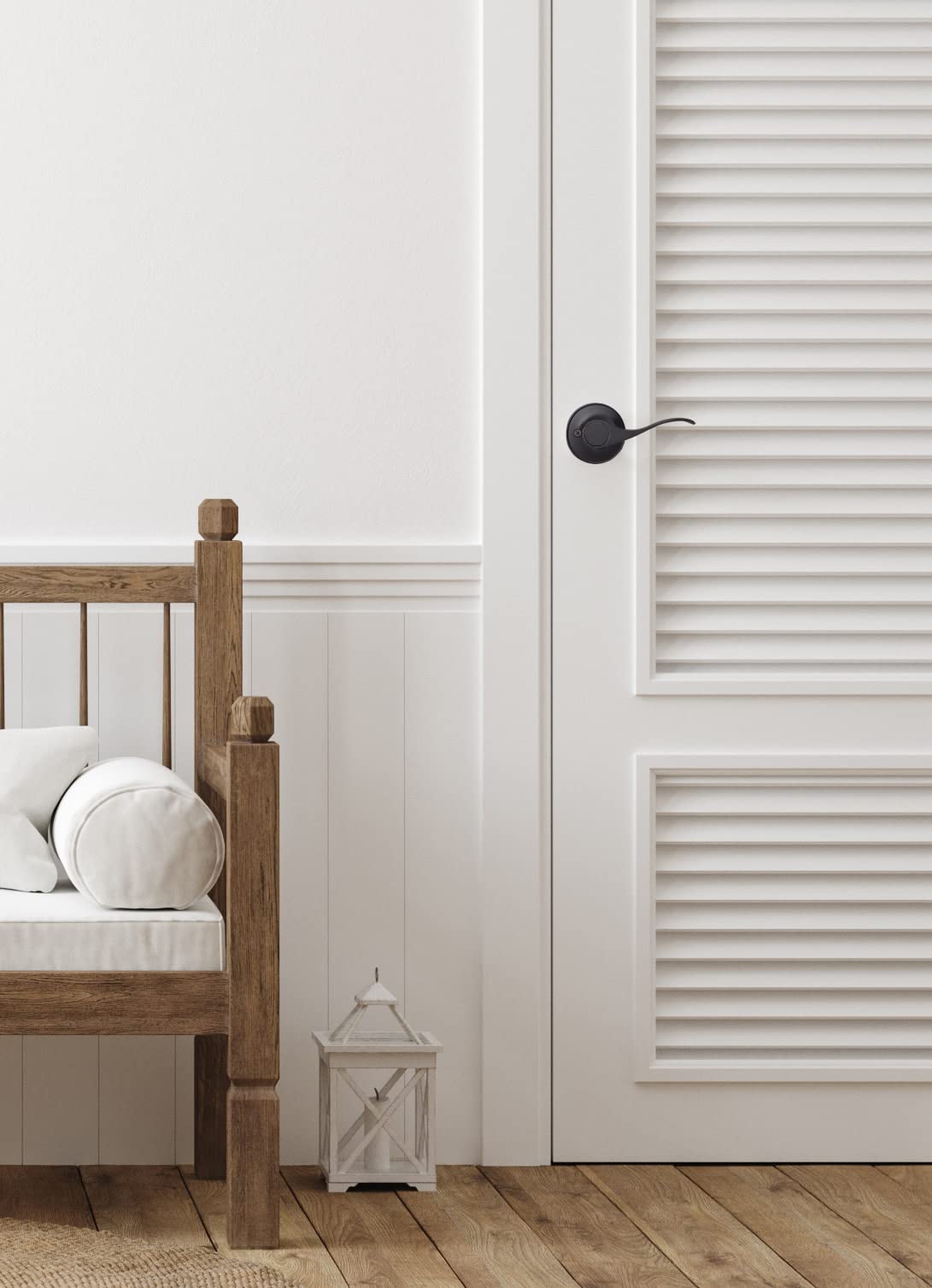 Design House 700534 Springdale Privacy Bed and Bath Door Lever Oil Rubbed Bronze