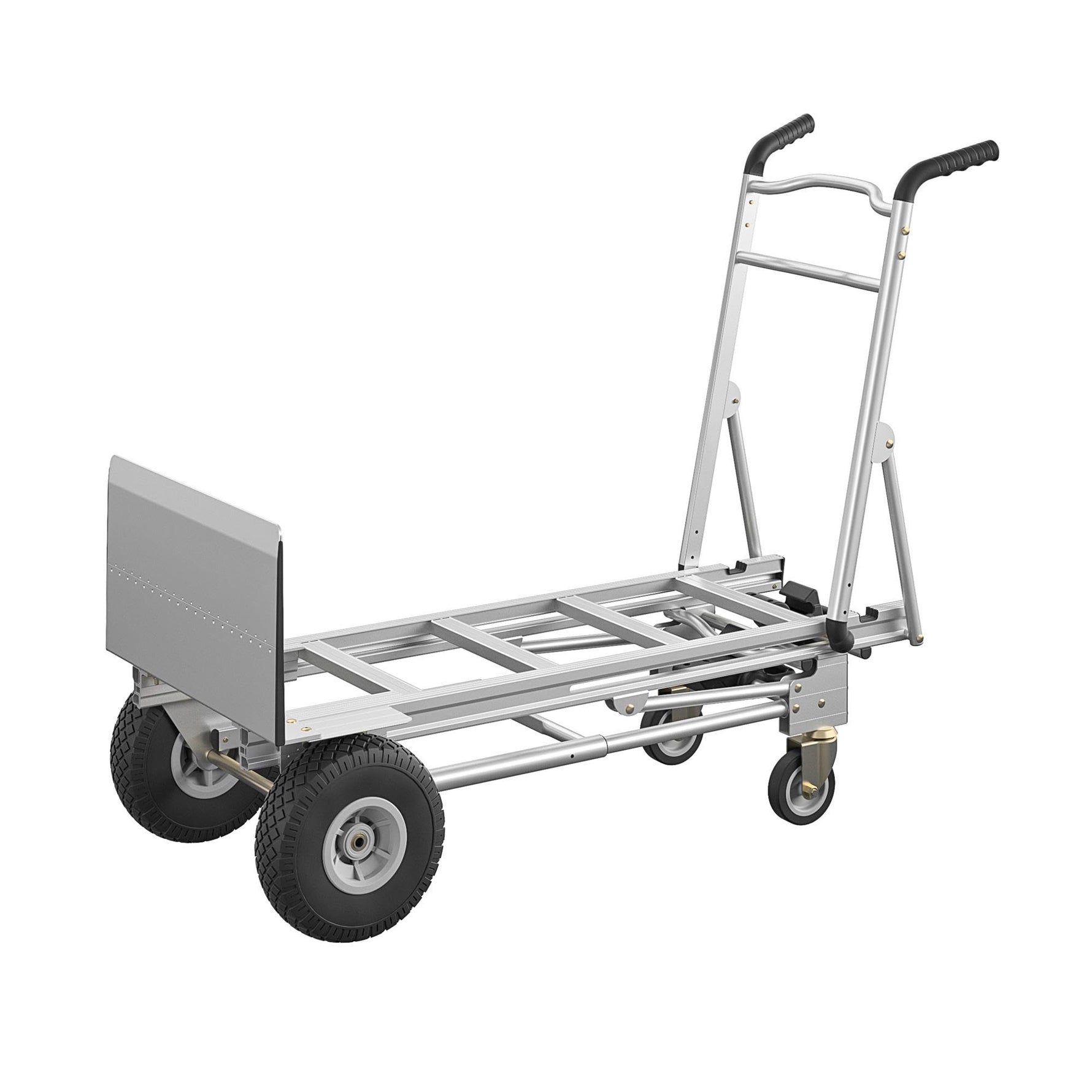 Cosco 3-in-1 Folding Series Hand Truck/Cart/Platform Cart with Flat-Free Wheels