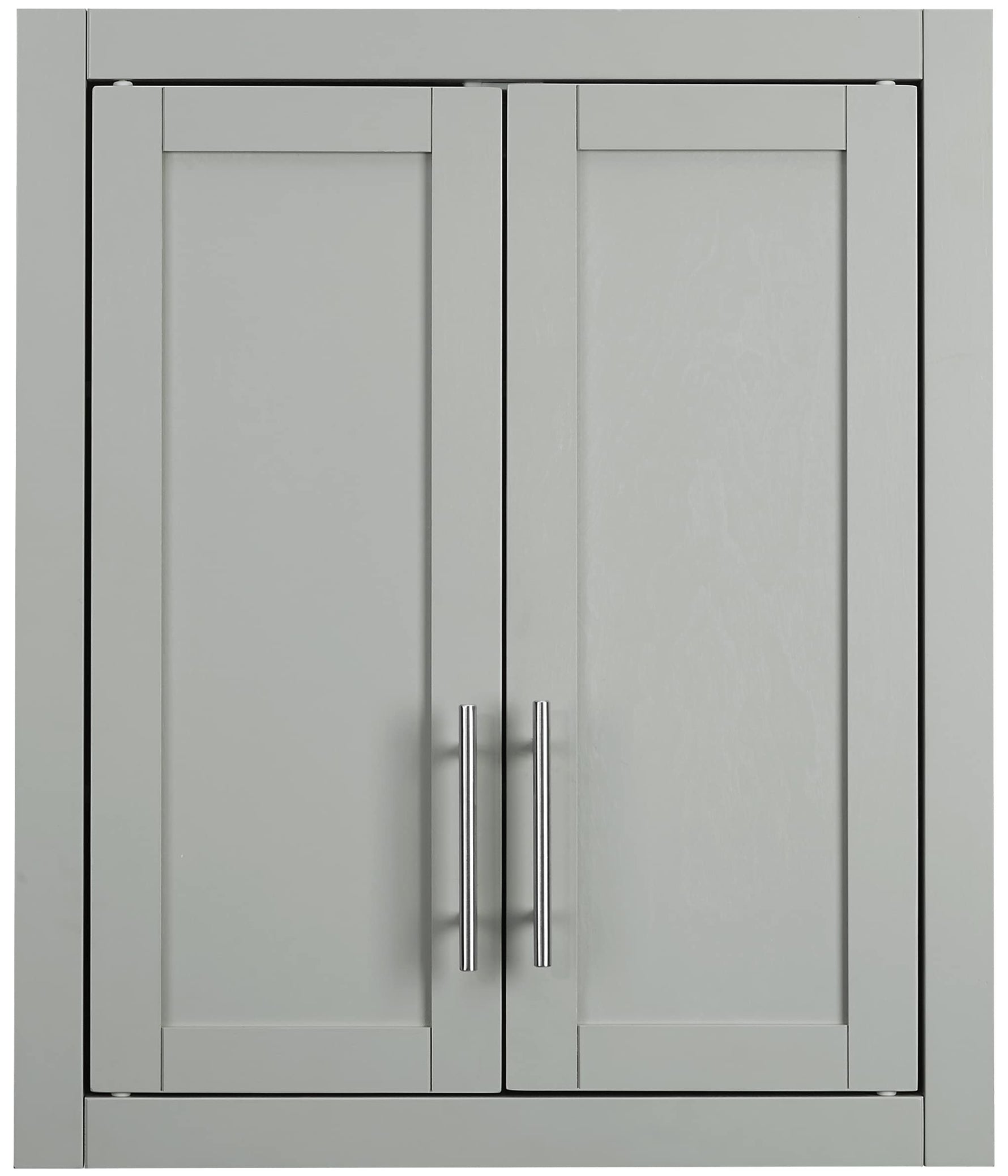 Crosley Furniture Savannah Wall Mounted Bathroom Storage Medicine Cabinet with Shelves, White