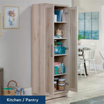 Sauder HomePlus Storage Cabinet/ Pantry cabinets, Dakota Oak finish