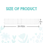 Regalo Safety 192" Super Wide Baby Gate & Play Yard, 2-in-1 Convertible Extra Wide Safety Barrier, Hardware Mounted for Toddlers & Pets, Tested & Safe for 30 Years, American Designed & Owned, White
