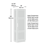 Sauder Miscellaneous Storage Cabinet/ Pantry cabinets, Highland Oak finish