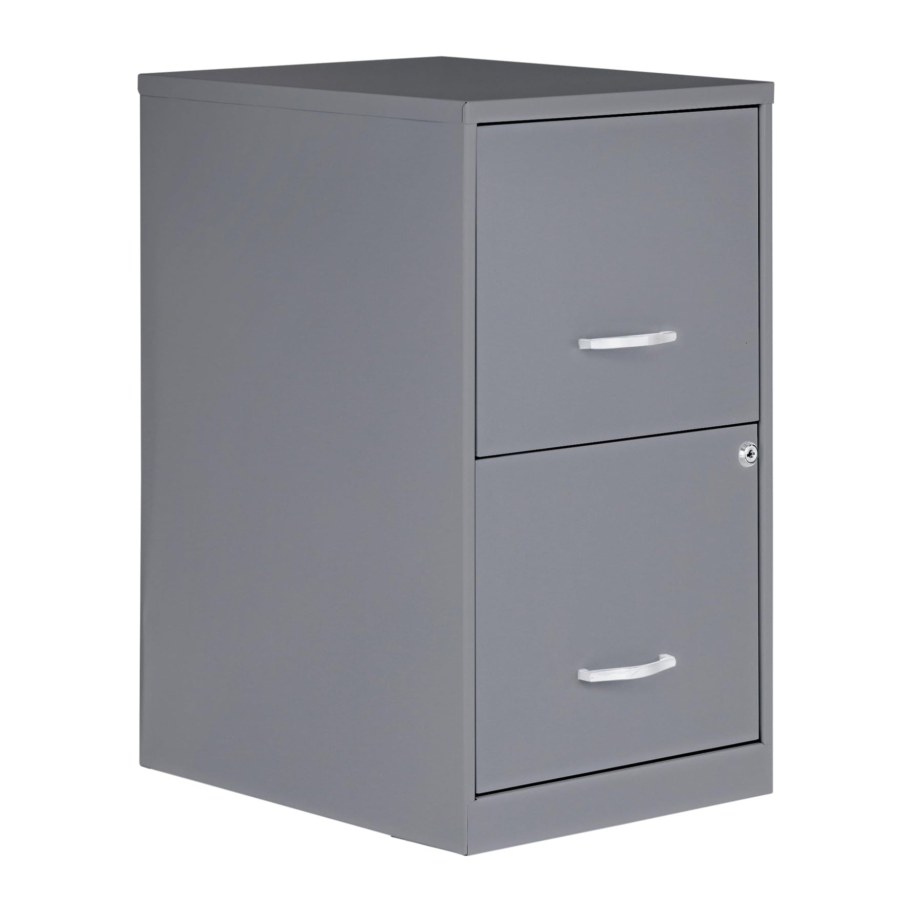 NuSparc 2 Drawer Locking Filing Cabinet | Pre-Assembled Steel Construction | Space-Saving Design is Perfect for Home and Small Office | Letter-Size | Assembled in North America