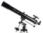 Celestron - PowerSeeker 80EQ Telescope - Manual German Equatorial Telescope for Beginners - Compact and Portable - Bonus Astronomy Software Package - 80mm Aperture