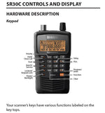 Uniden Bearcat SR30C, 500-Channel Compact Handheld Scanner, Close Call RF Capture, Turbo Search, PC programable, NASCAR, Racing, Aviation, Marine, Railroad, and Non-Digital Police/Fire/Public Safety