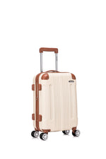 Rockland London Hardside Spinner Wheel Luggage, Carry-On 20", Mint