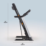 NordicTrack T 6.5 S; Treadmill for Running and Walking with 5” Display and SpaceSaver Design