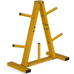 Weight Plate Rack, Weight Tree, Home Gym Storage Stand, Holds 300 lbs