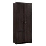 Sauder Select Storage Cabinet, Pantry Cabinet Kitchen Storage with Adjustable Shelves, Utility Room Storage Cabinet, in Reclaimed Pine