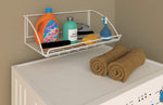 ClosetMaid 8278 18-Inch Wide Laundry Utility Hanger Shelf, White