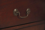 Signature Design by Ashley Alisdair Traditional 2 Drawer Nightstand, 23.75" Tall, Dark Brown