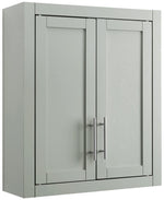 Crosley Furniture Savannah Wall Mounted Bathroom Storage Medicine Cabinet with Shelves, White