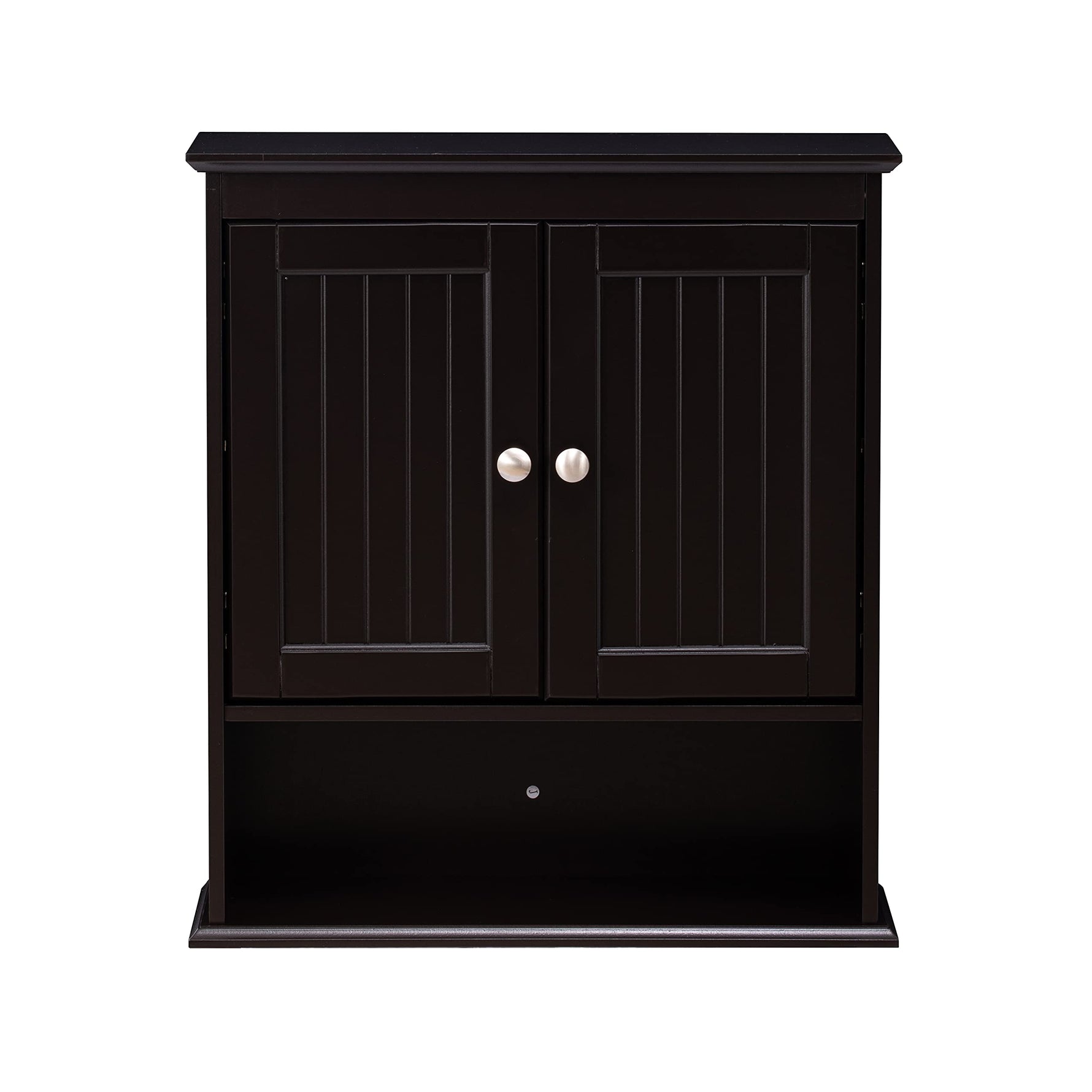 Spirich Bathroom Cabinet Wall Mounted with Doors, Wood Hanging Cabinet with Doors and Shelves Over The Toilet, Bathroom Wall Cabinet White