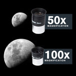 Celestron – AstroMaster 90AZ Telescope – Refractor Telescope – Fully-Coated Glass Optics – Adjustable-Height Tripod – Bonus Astronomy Software Package