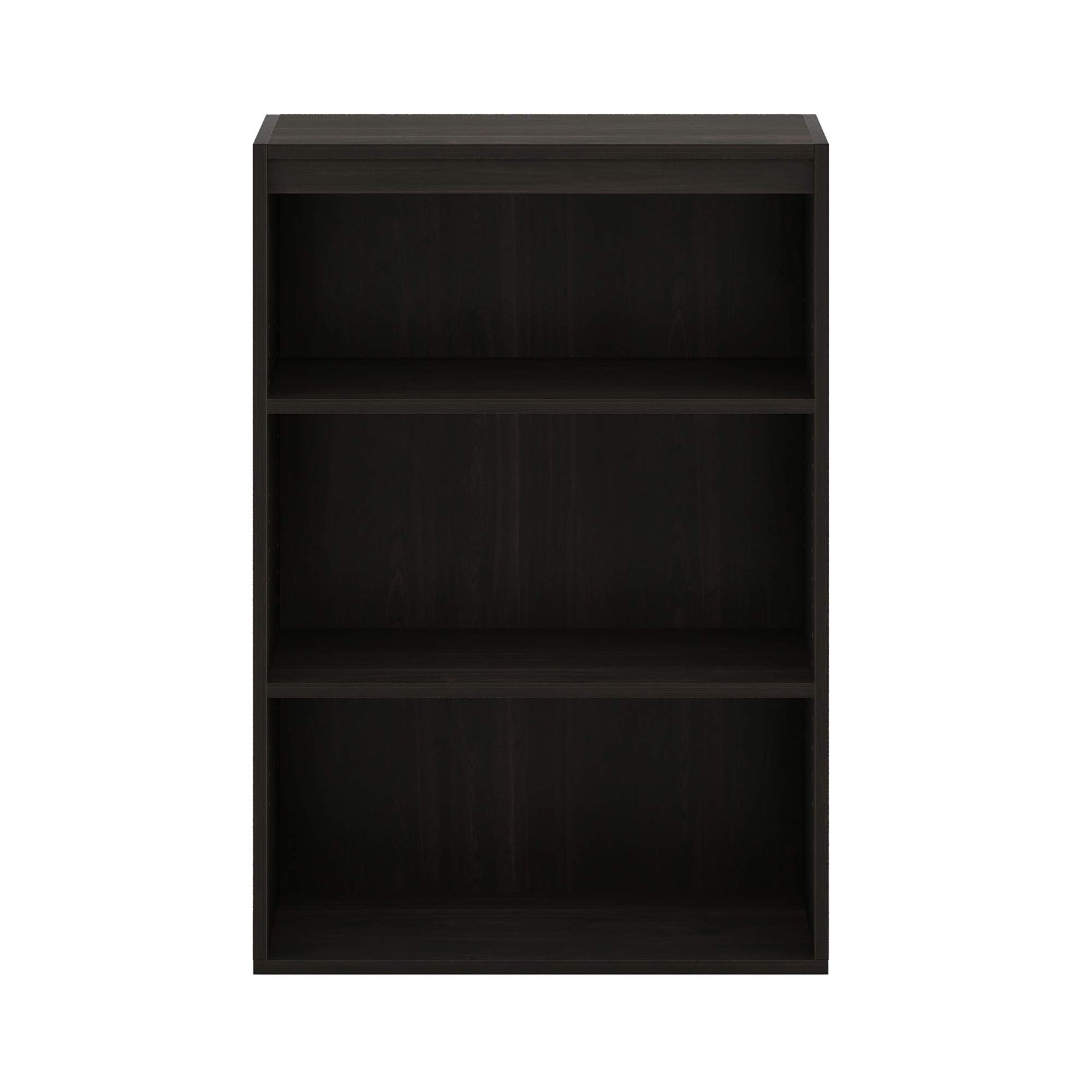 Furinno PASIR Book Shelf, 3-Tier Bookshelf, Storage Shelves Bookcase, 9.7 x 23.7 x 31.5, for Living Room, Bedroom, Home Office, Plain White