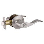 Design House 700534 Springdale Privacy Bed and Bath Door Lever Oil Rubbed Bronze