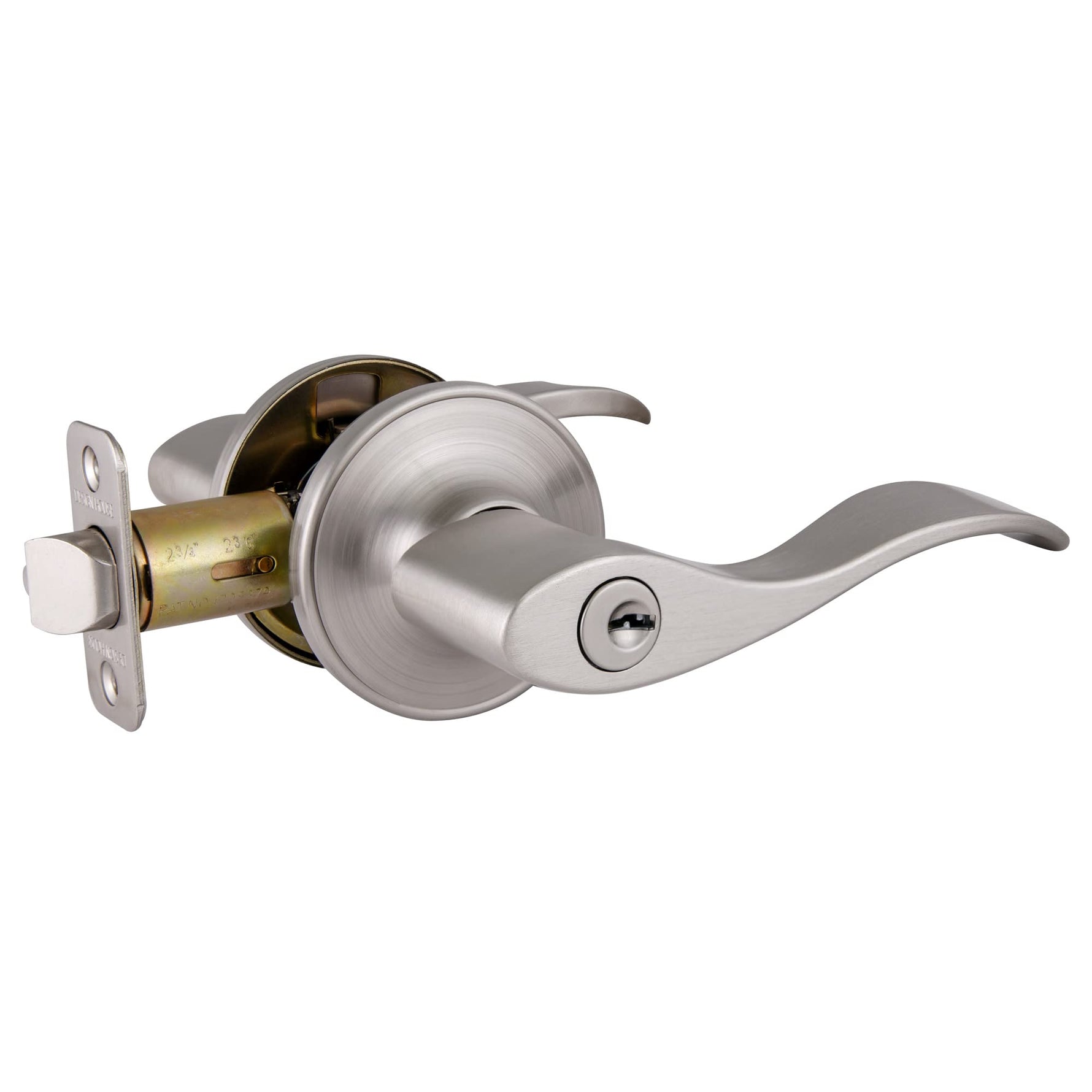 Design House 700534 Springdale Privacy Bed and Bath Door Lever Oil Rubbed Bronze