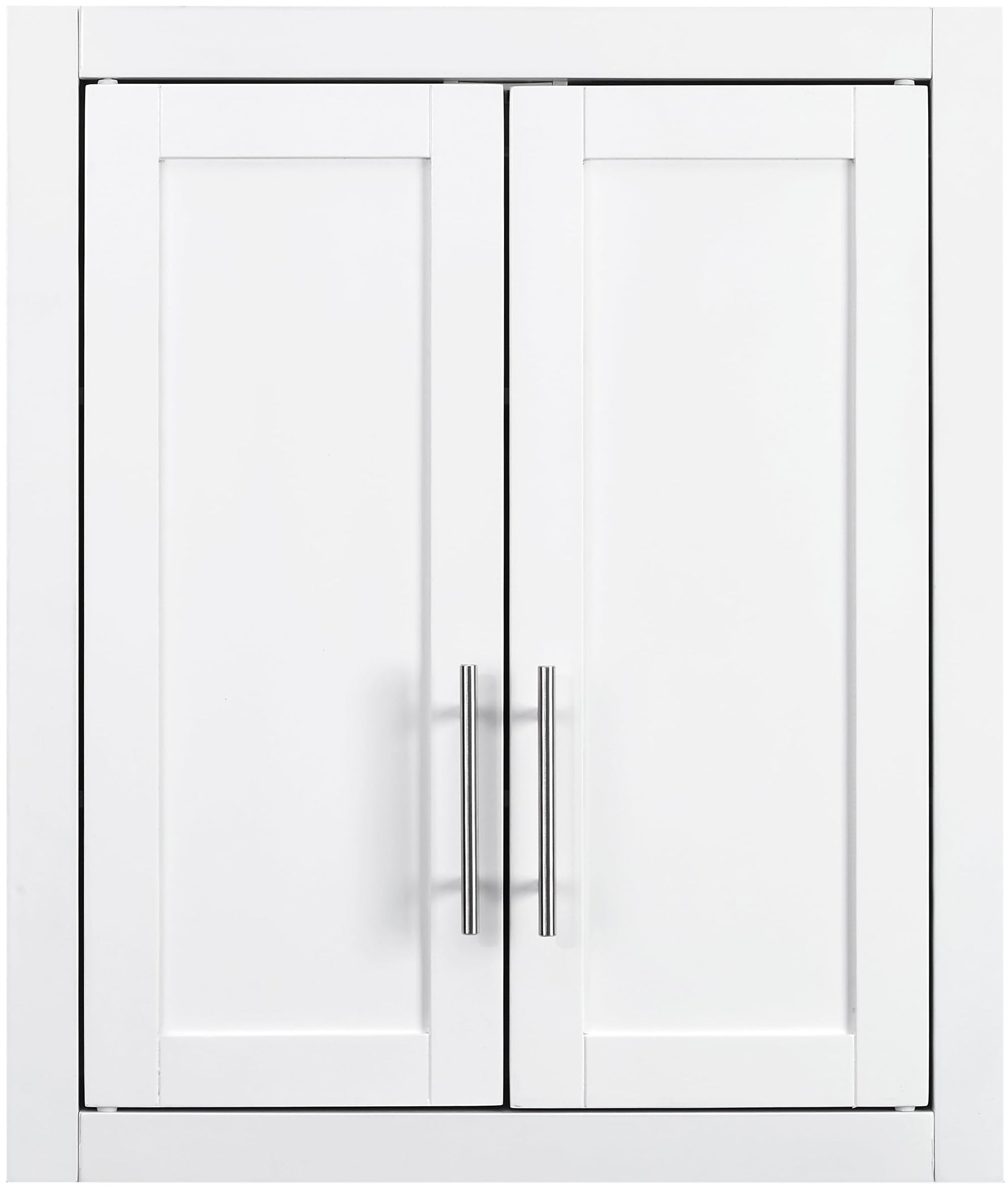 Crosley Furniture Savannah Wall Mounted Bathroom Storage Medicine Cabinet with Shelves, White