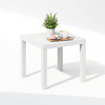 Furinno CLASSIC Coffee Table, Modern Rectangle Coffee Table with 1.8" Triple Thick Tabletop, Side Table, Toolless Assembly, for Living Room, Home Office, Black