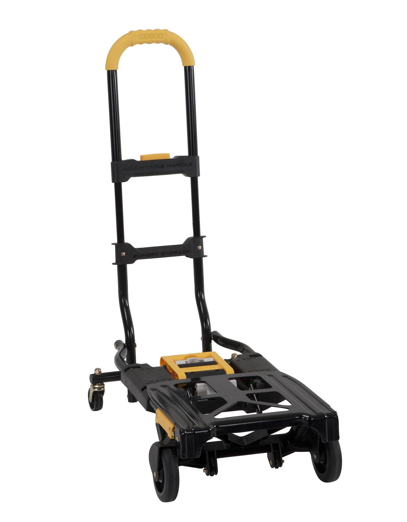 COSCO Shifter Multi-Position Folding Hand Truck and Cart, 300 lb. Weight Capacity, Green, 12222PBG1E