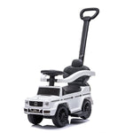 Best Ride On Cars Kids Outdoor Stroller Mercedes G-Wagon for Toddlers 1 to 3 Years Old with Music, Horn Sounds, and Handle, White