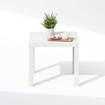 Furinno CLASSIC Coffee Table, Modern Rectangle Coffee Table with 1.8" Triple Thick Tabletop, Side Table, Toolless Assembly, for Living Room, Home Office, Black